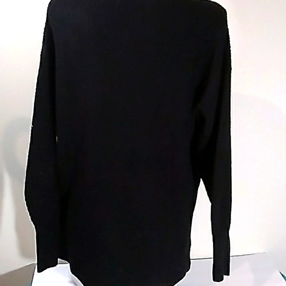 Super Soft V Neck Tunic Sweater, Recycled Polyester. NWOT - Picture 5 of 11